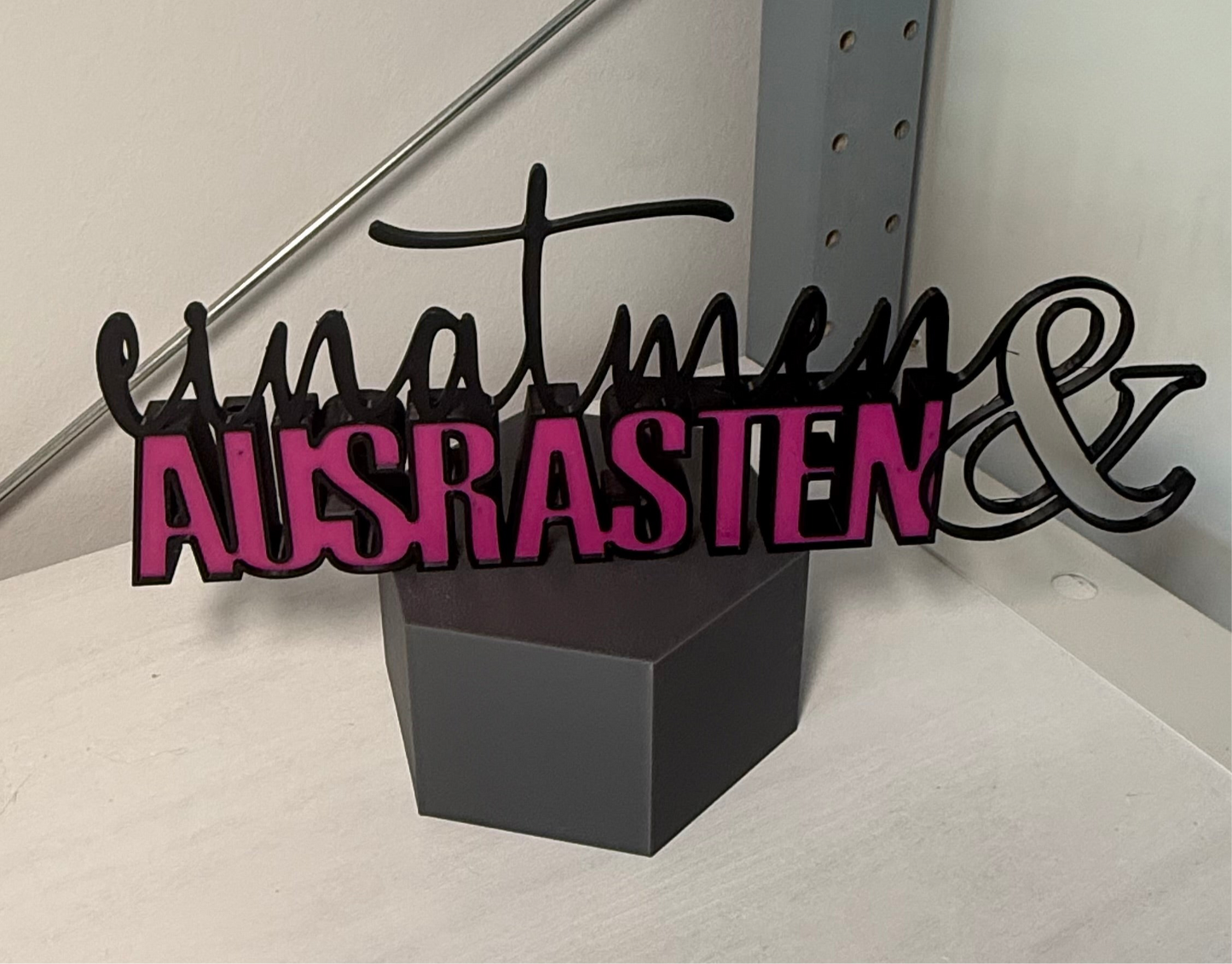 💬 einatmen & AUSRASTEN – die Deko mit Haltung
