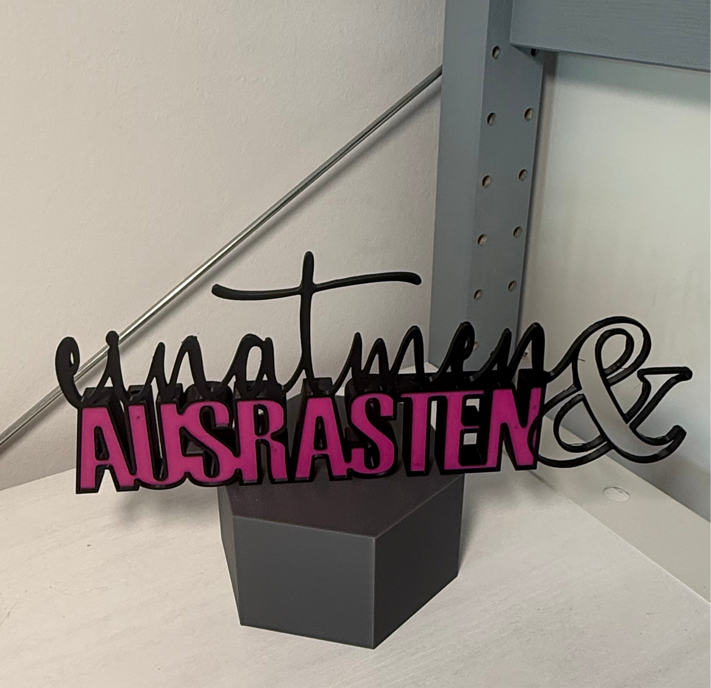 💬 einatmen & AUSRASTEN – die Deko mit Haltung