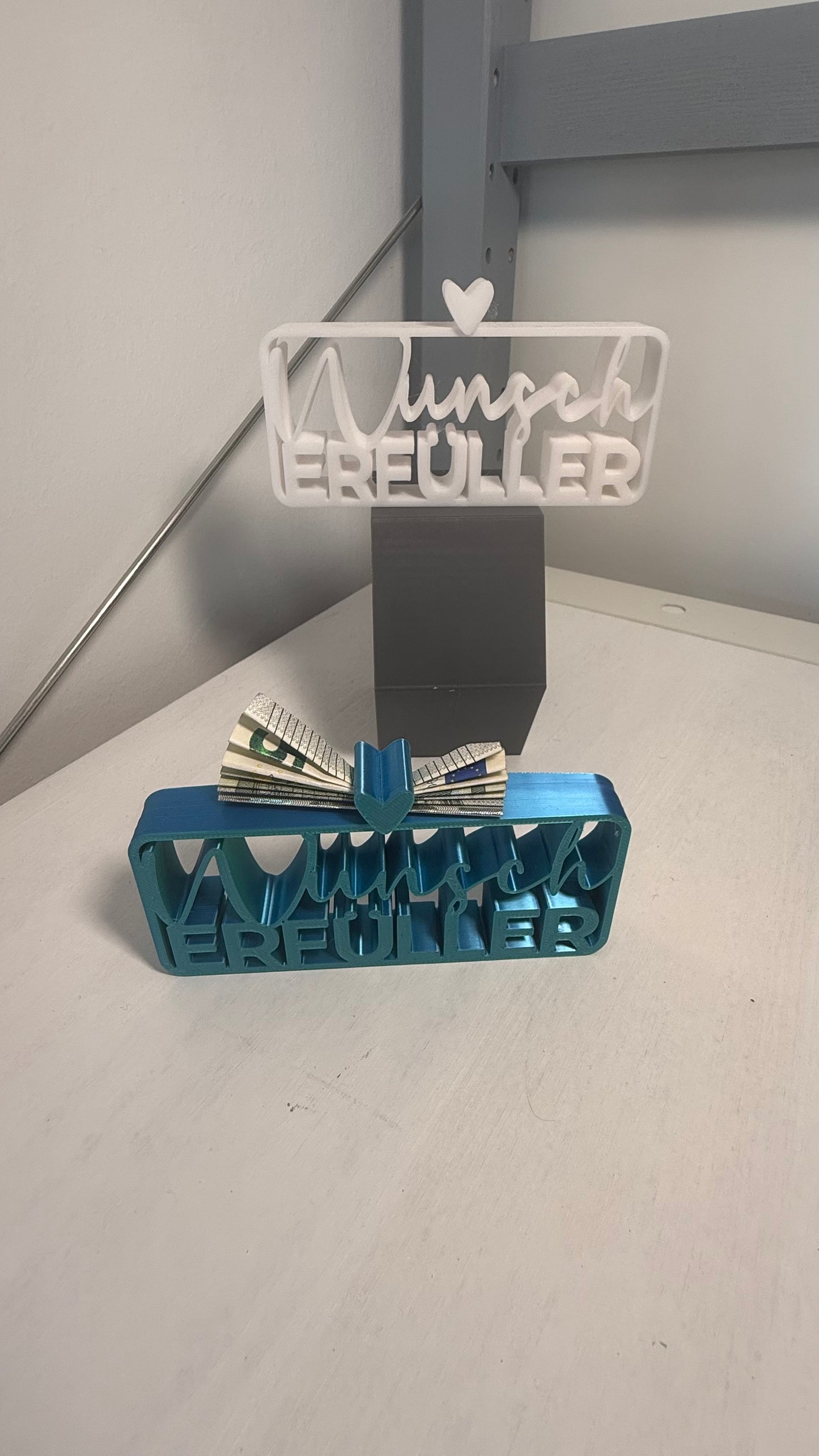 Wunscherfüller – 3D-Geschenkidee mit Herz