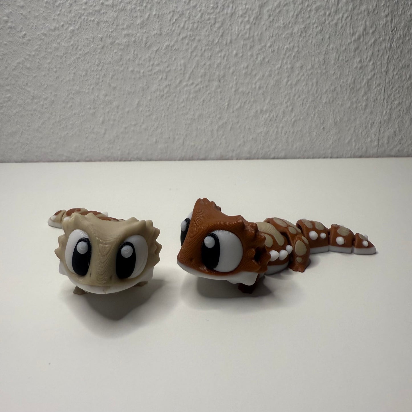 3D-gedruckter Gecko – mit Terrarium-Set
