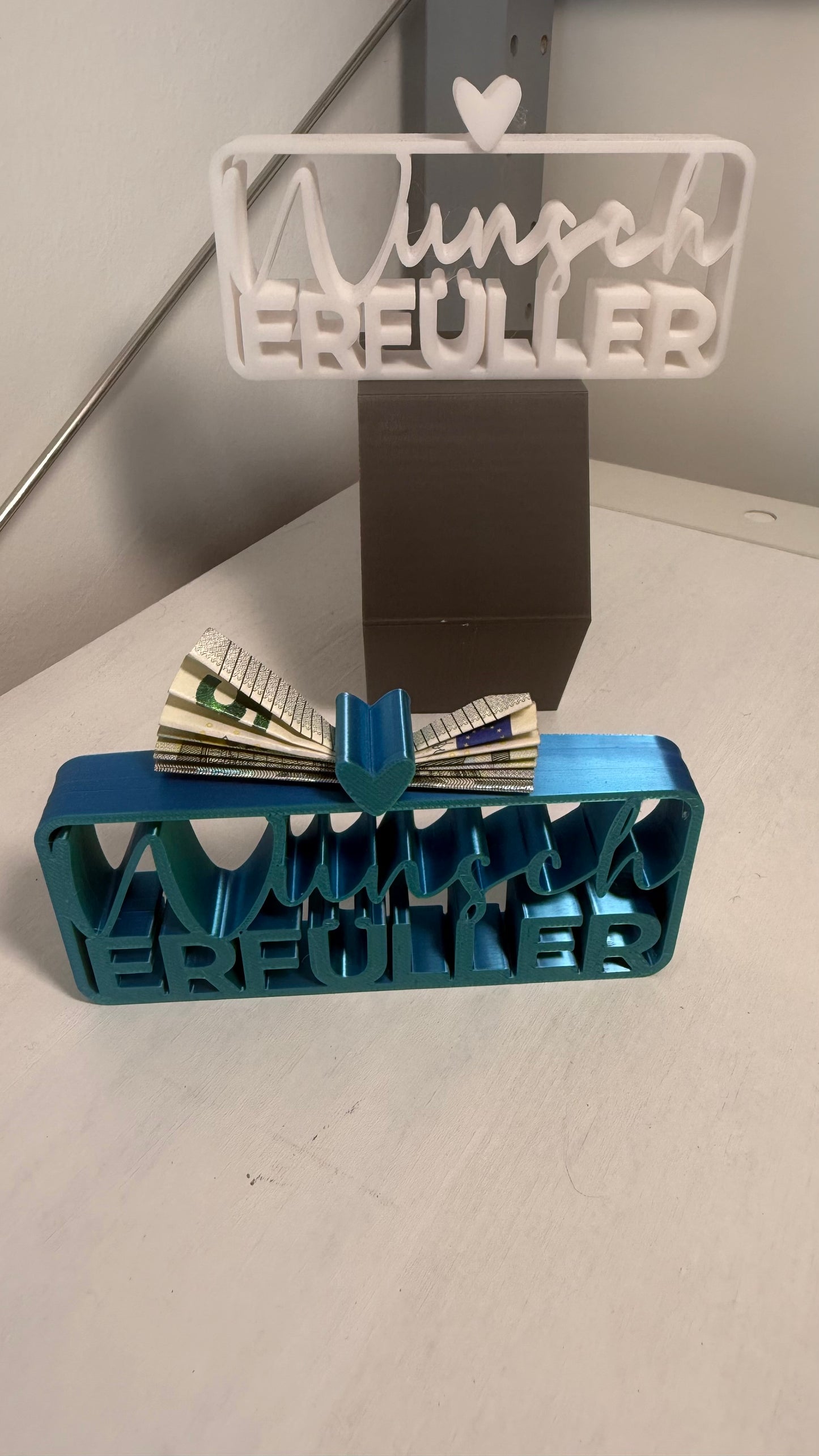 Wunscherfüller – 3D-Geschenkidee mit Herz