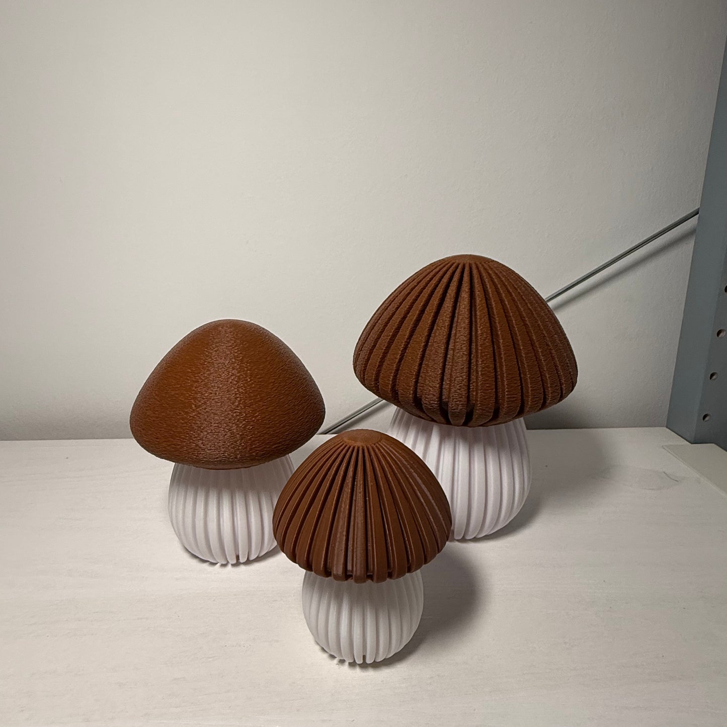 3D-gedruckte Pilz Lampe – Stimmungslicht / Nachtlicht (Leuchtmittel nicht inklusive)