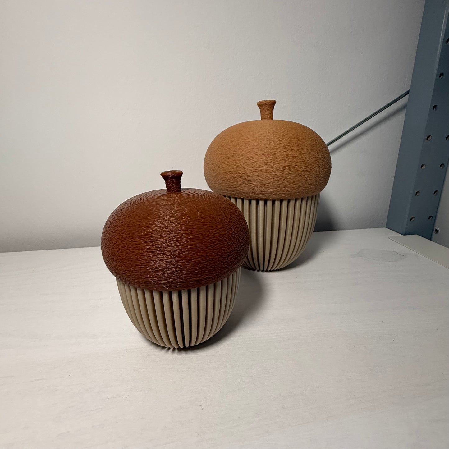 3D-gedruckte Eichel Lampe – Nachtlicht & Stimmungslicht | Handgemachte Deko