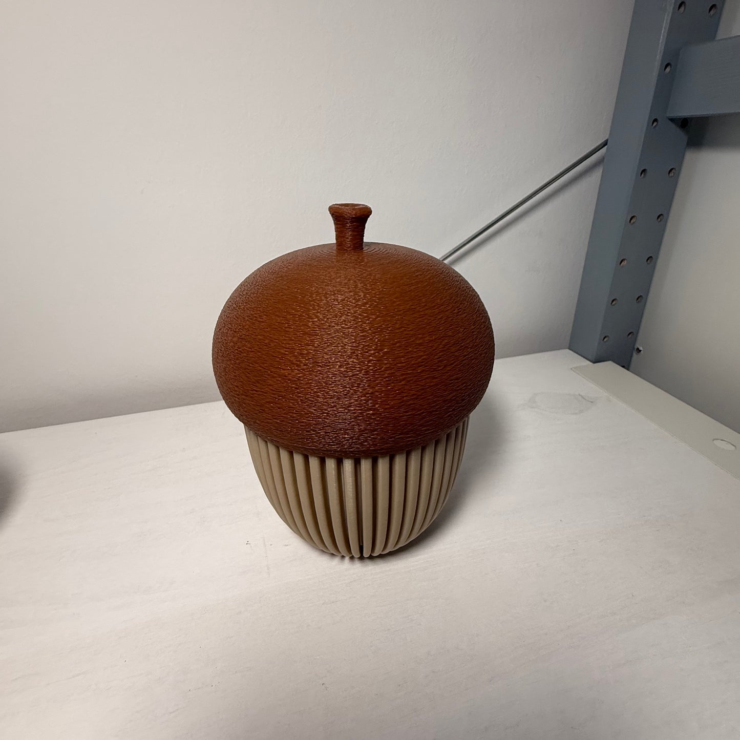 3D-gedruckte Eichel Lampe – Nachtlicht & Stimmungslicht | Handgemachte Deko