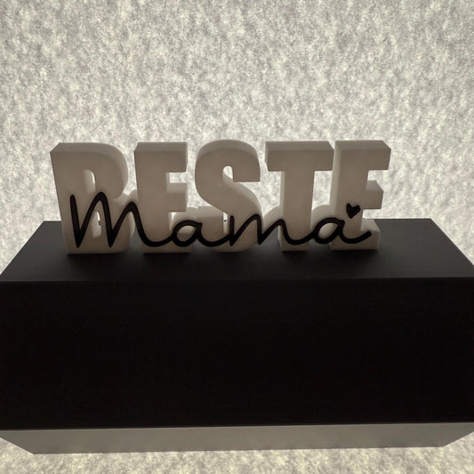 3D Schriftzug „Beste Mama“