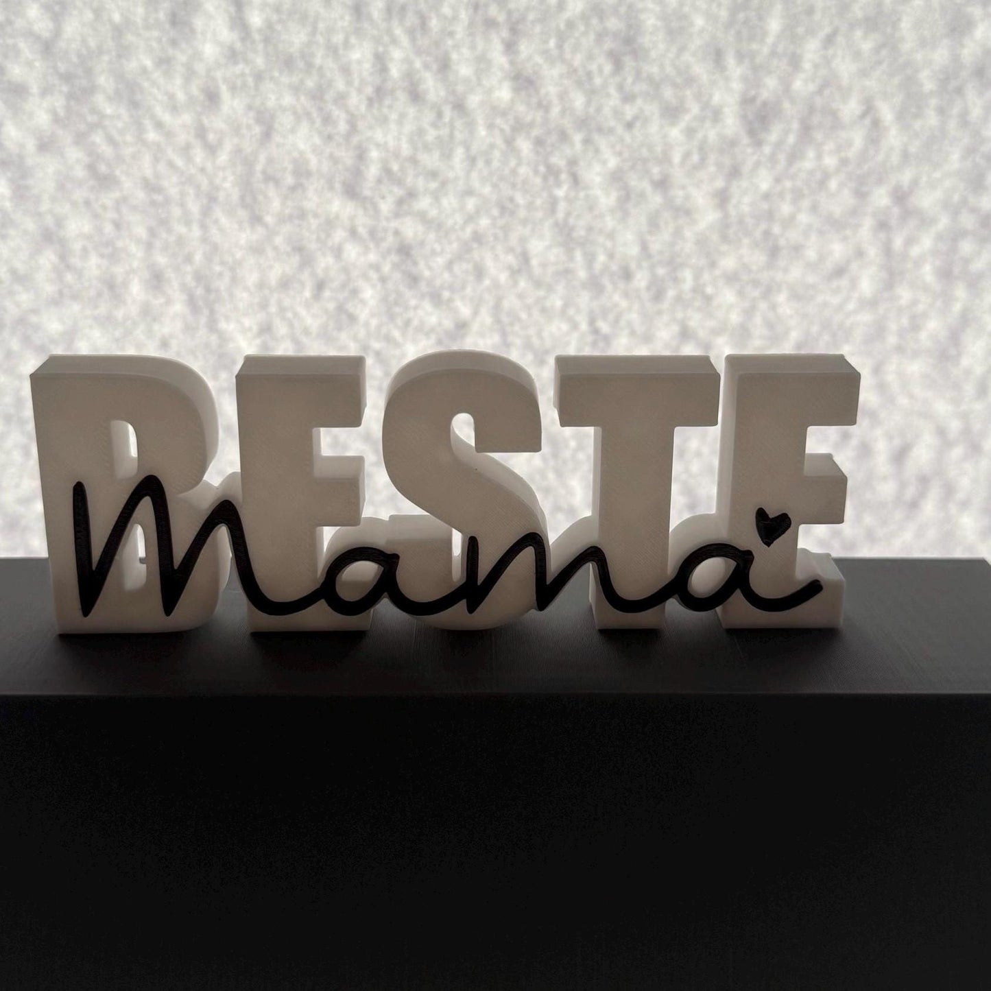3D Schriftzug „Beste Mama“