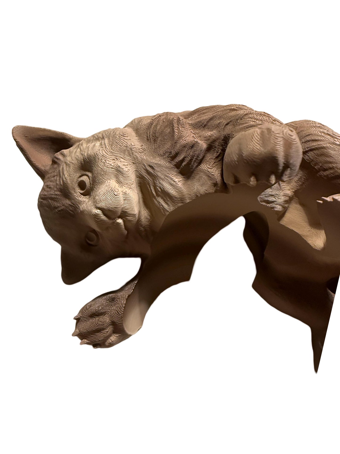 Gemütliche Katze Alexa Halterung - 3D Gedruckt