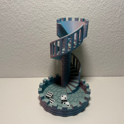 Wendelturm Würfelturm – Brettspiel-Zubehör in Burgen-Optik