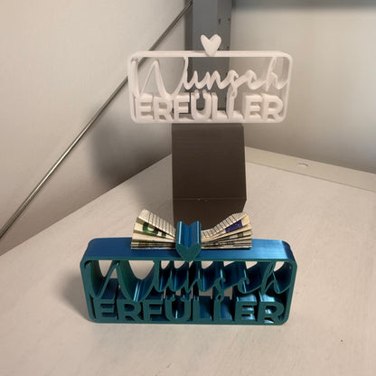 Wunscherfüller – 3D-Geschenkidee mit Herz