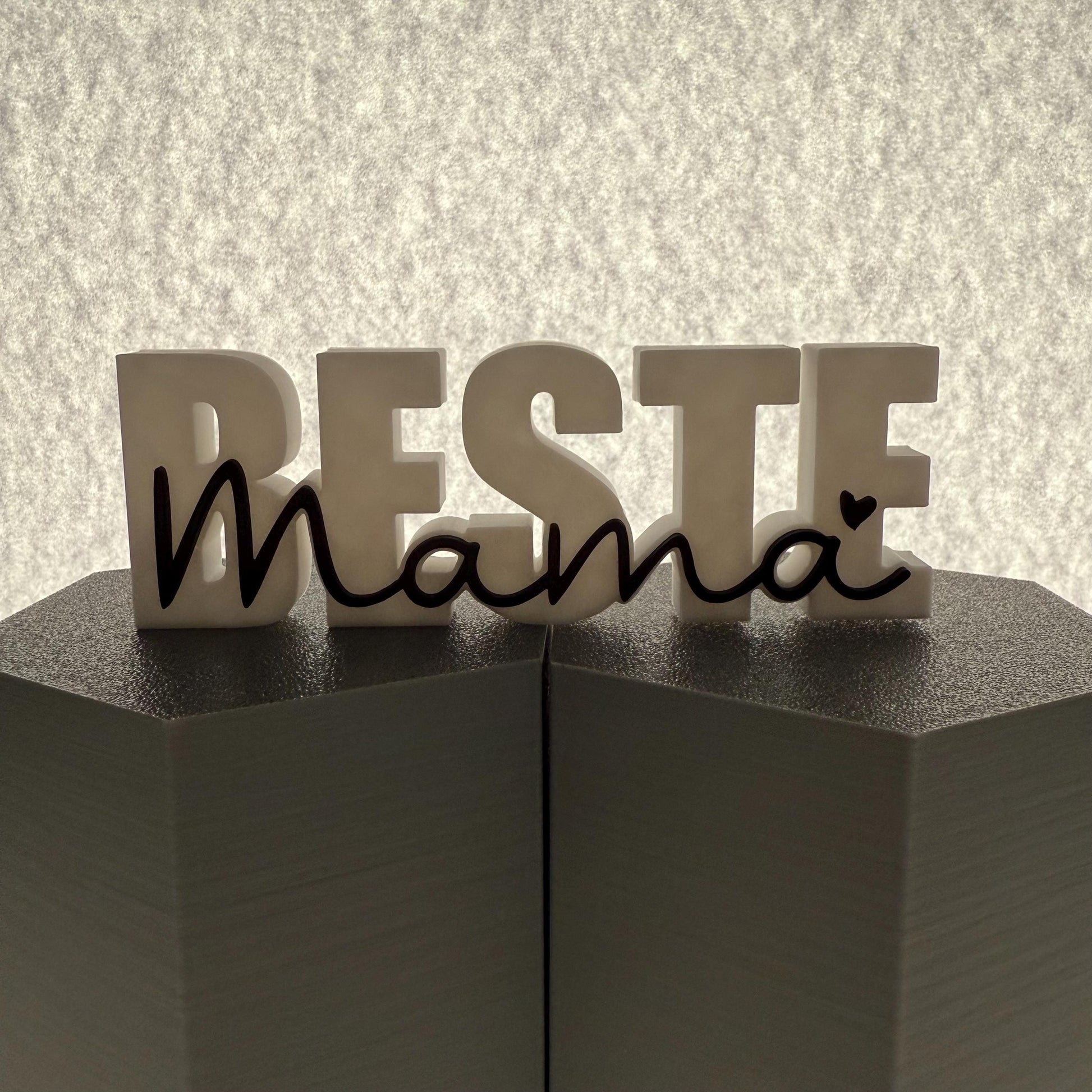 3D Schriftzug „Beste Mama“