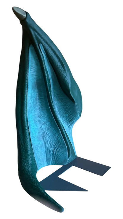 Handbemalte 3D-Drachen-Buchstütze - Einzigartiges Fantasy-Deko-Objekt