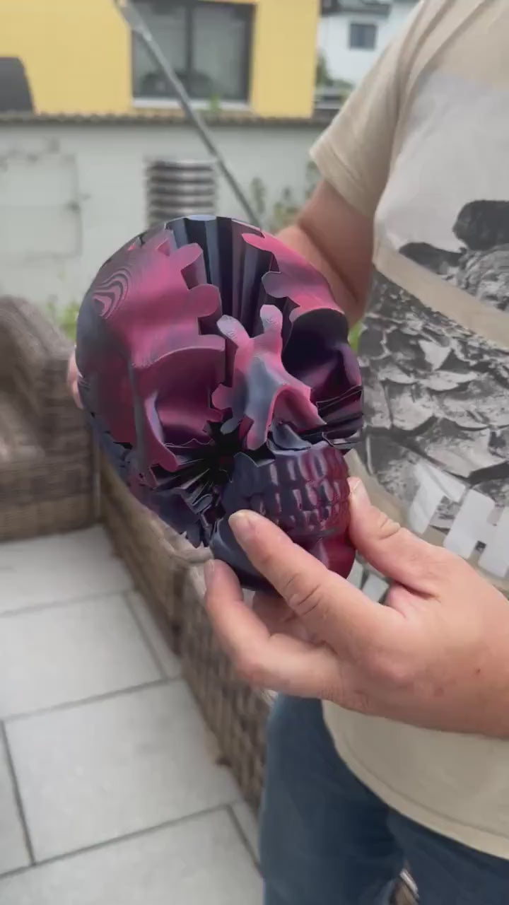 Beweglicher Totenkopf Fidget Toy Skull