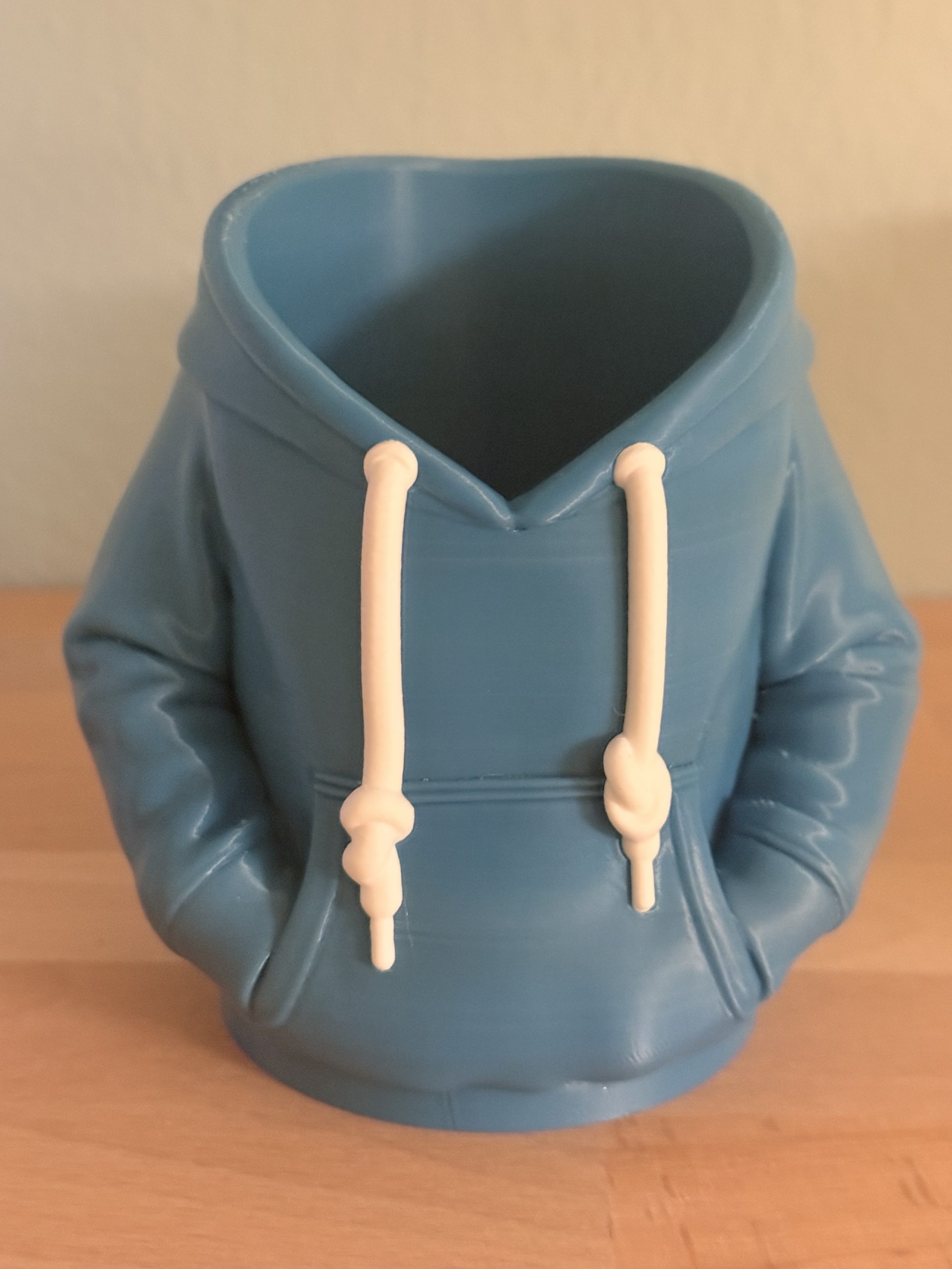 Dosenhalter Hoodie-Design – 3D-gedruckter Getränkehalter – Ansicht 3