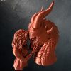 Drachen Büste Hüterin des Drachen – Fantasy 3D-Druck – Ansicht 6