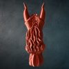 Drachen Büste Hüterin des Drachen – Fantasy 3D-Druck – Ansicht 4
