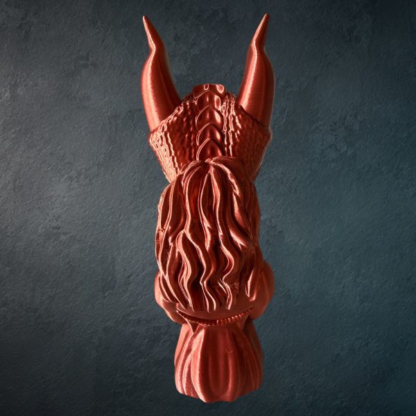 Drachen Büste Hüterin des Drachen – Fantasy 3D-Druck – Ansicht 4