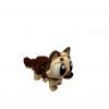 Schäferhund hell Mini-Figur, Frontansicht