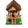 Affenhaus Mini-Landschaft mit Affe – Detailansicht