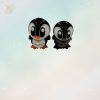 Zwei Pinguin Mini-Figuren, klein und groß, 3D-gedruckt
