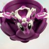 Herzdrache Lila mit Ei – Fantasy-Drachenfigur, Ansicht 7
