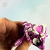 Herzdrache Lila mit Ei – Fantasy-Drachenfigur, Ansicht 11
