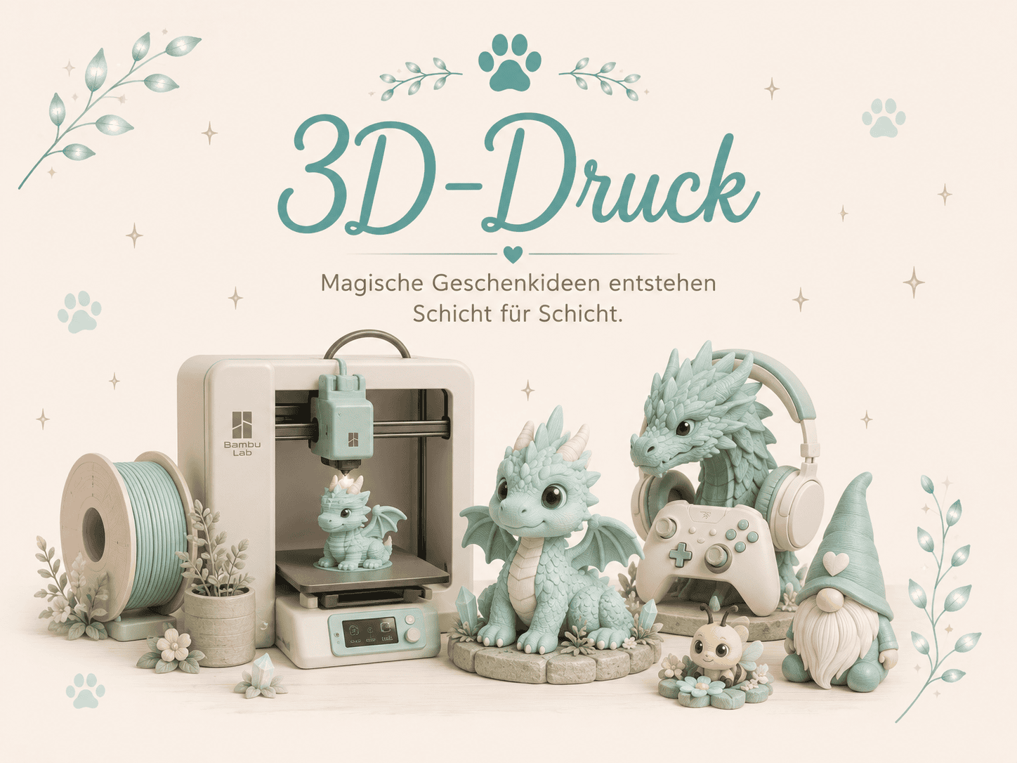 Kategorie 3D-Druck – 3D-gedruckte Produkte von Snowcats Welt