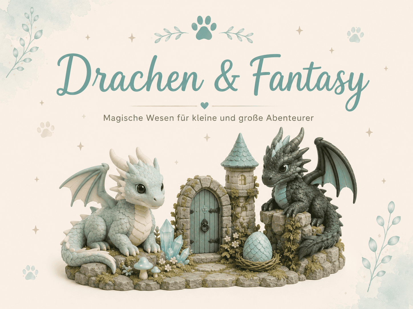 Kategorie Drachen & Fantasy – 3D-gedruckte Produkte von Snowcats Welt