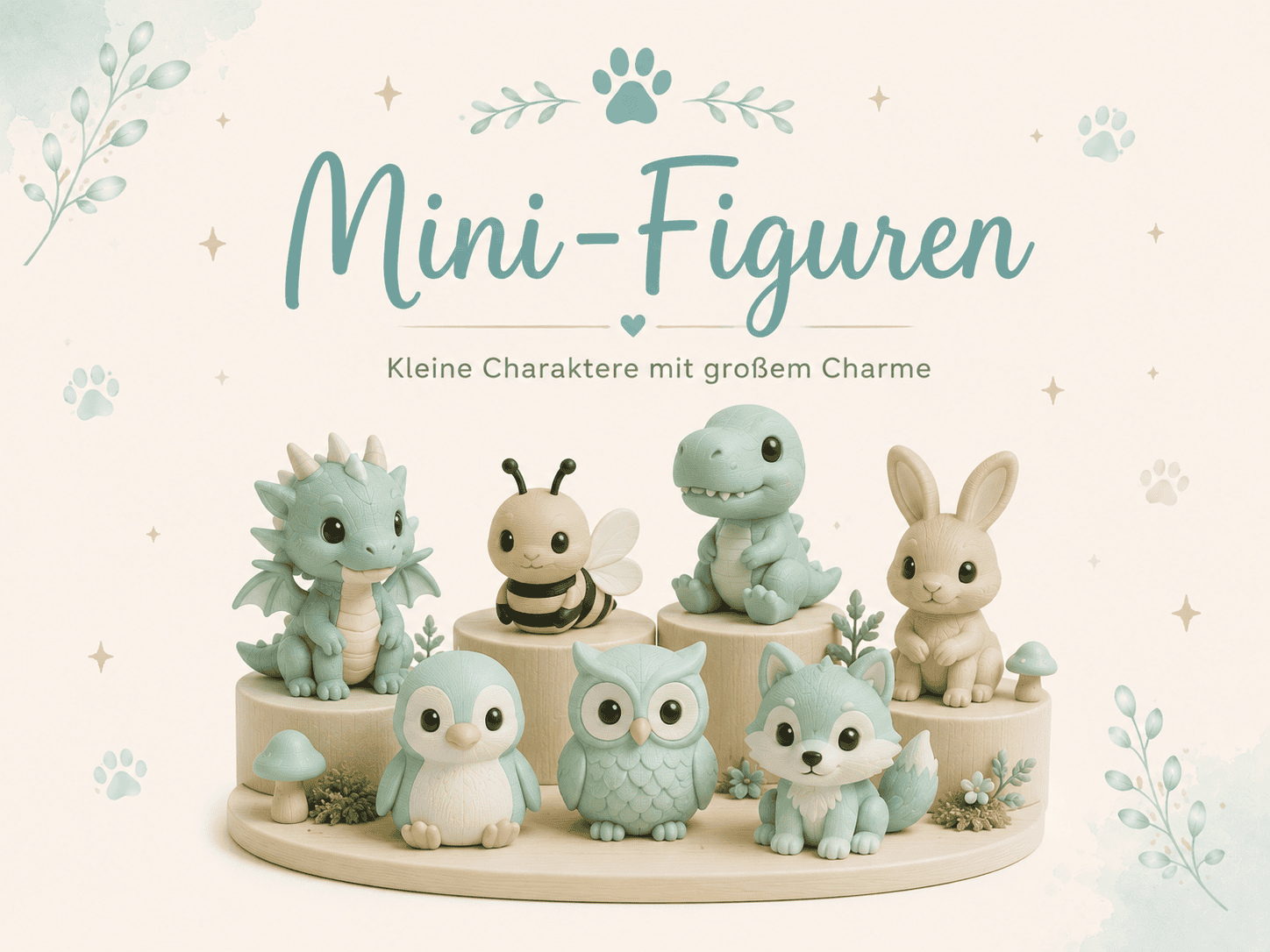 Kategorie Mini Figuren – 3D-gedruckte Produkte von Snowcats Welt