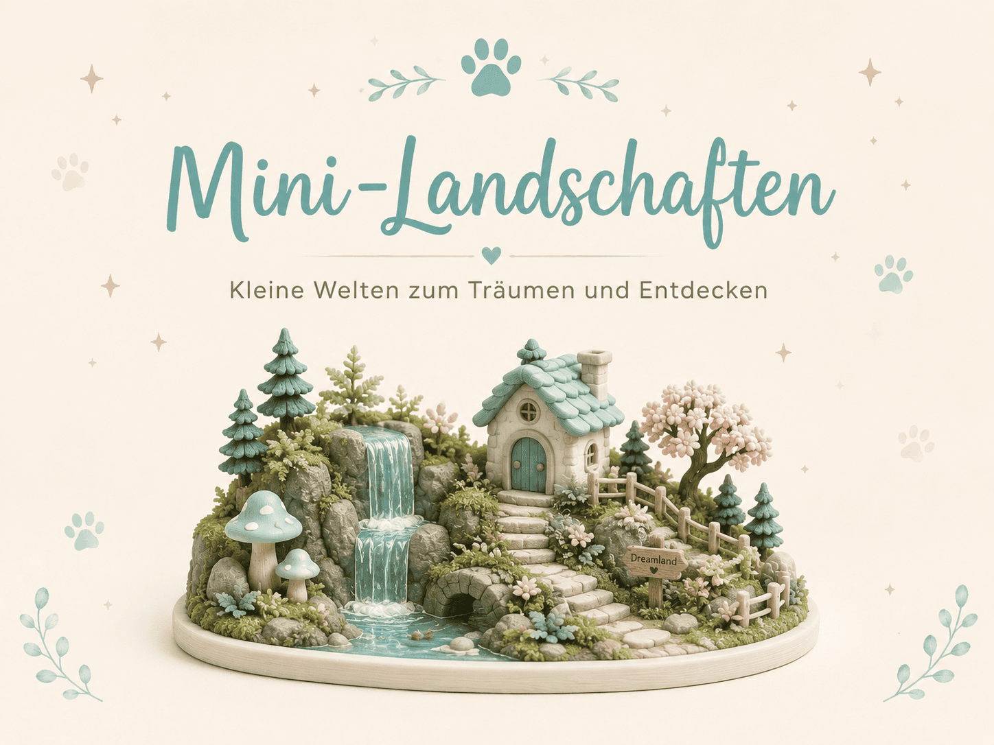 Kategorie Mini Landschaften – 3D-gedruckte Produkte von Snowcats Welt