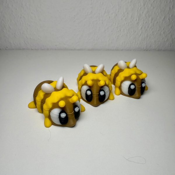 Bienenhaus mit Bienen – 3D-gedrucktes Deko-Set – Ansicht 6