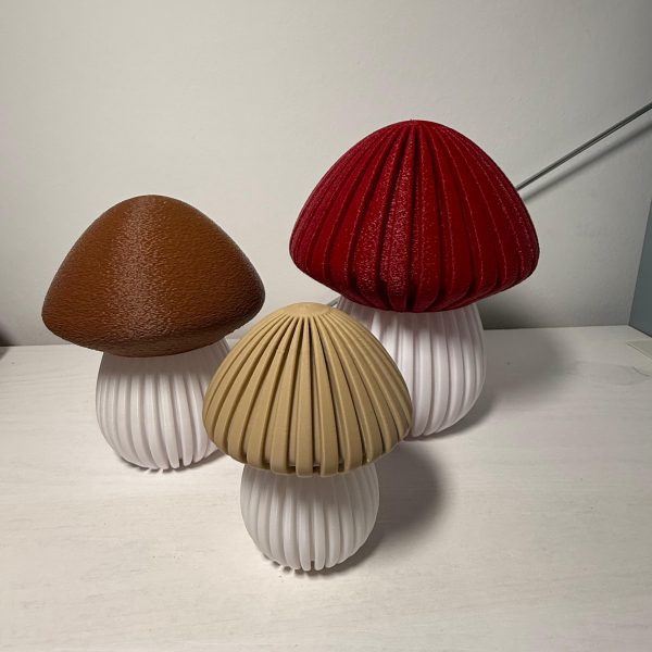 Pilz Lampe – 3D-gedrucktes Nachtlicht