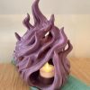 Seelenflamme Totenkopf-Laterne – Gothic Fantasy 3D-Druck – Ansicht 5