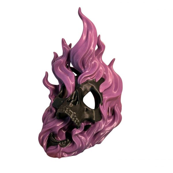 Seelenflamme Totenkopf-Laterne – Gothic Fantasy 3D-Druck