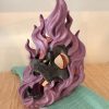 Seelenflamme Totenkopf-Laterne – Gothic Fantasy 3D-Druck – Ansicht 3