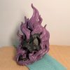Seelenflamme Totenkopf-Laterne – Gothic Fantasy 3D-Druck – Ansicht 8