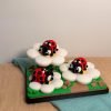 Marienkäfer Diorama auf Blumenwiese – 3D-Druck Deko – Ansicht 5