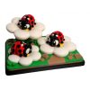 Marienkäfer Diorama auf Blumenwiese – 3D-Druck Deko