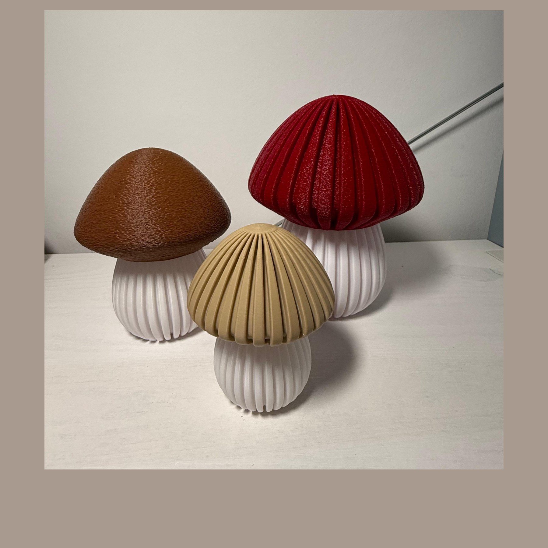 Pilz Lampe – Stimmungslicht / Nachtlicht (Leuchtmittel nicht inklusive)