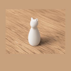 Katzen-Statue – minimalistische Deko-Figur